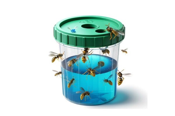 Trampas comerciales para avispas